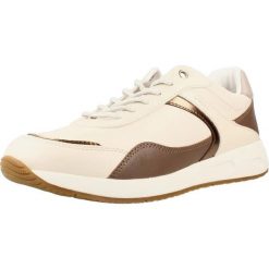 Buty GEOX D65NQA 0BC9B D BULMYA Beżowy. Brązowe obuwie sportowe damskie Geox, bez wzorów, z syntetyku, na fitness i siłownię. Za 355.99 zł.