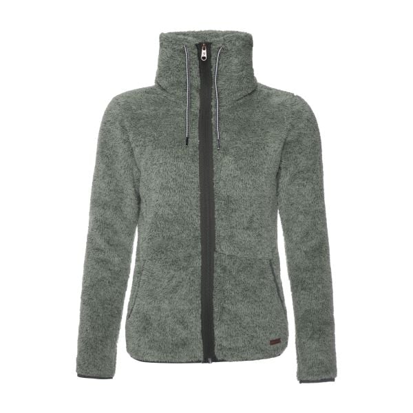 Polar z pełnym zamkiem błyskawicznym Protest Riri. Zielone bluzy sportowe damskie Protest, bez wzorów, z polaru, bez kaptura, narciarskie. Za 274.50 zł.