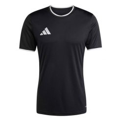 Adidas Sport Ent26 Jsy Koszulka Dorośli. Czarne koszulki sportowe męskie Adidas, s, bez wzorów, z materiału, bez kołnierzyka, bez ramiączek, na fitness i siłownię, climacool (adidas). Za 133.99 zł.