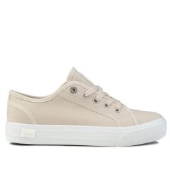 Buty damskie trampki sportowe Lee AVA C WOMEN LOW. Białe obuwie sportowe damskie Lee, bez wzorów, z jeansu, trekkingowe. Za 129.00 zł.