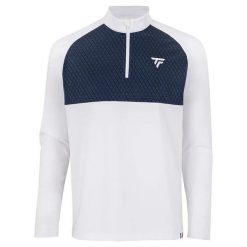Bluza Tecnifibre Thermo Pro. Białe bluzy męskie TECNIFIBRE, na zimę, s, bez wzorów, z elastanu, bez kaptura. Za 349.00 zł.