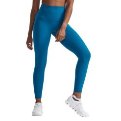 Legginsy kompresyjne wysokiej talii dla kobiet 2XU Form Stash. Niebieskie legginsy damskie 2XU, bez wzorów, na fitness i siłownię. Za 574.50 zł.