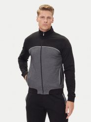 BOSS Bluza 50545567 Czarny Regular Fit. Czarne bluzy męskie Boss, m, bez wzorów, z bawełny, bez kaptura. Za 469.99 zł.