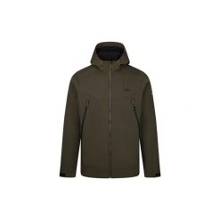 Trespass Hubbard - Męska kurtka softshell Dark Vine. Czarne kurtki sportowe męskie Trespass, m, z aplikacjami, z gumy, do jazdy konnej. Za 394.70 zł.