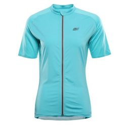 Koszulka damska rowerowa rozpinana Alpine Pro Sagena 2. Niebieskie koszulki sportowe damskie Alpine Pro, l, bez wzorów, z elastanu, bez kołnierzyka, bez ramiączek, na fitness i siłownię. Za 359.00 zł.