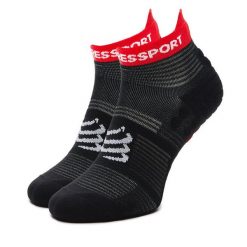 Skarpety krótkie Compressport. Czarne skarpety damskie Compressport, bez wzorów. Za 59.99 zł.