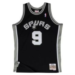 Koszulka męska do koszykówki Mitchell & NBA San Antonio Spurs Spurs Tony Parker. Czarne koszulki sportowe męskie Mitchell & Ness, m, bez wzorów, bez kołnierzyka, bez ramiączek, do koszykówki. Za 559.00 zł.
