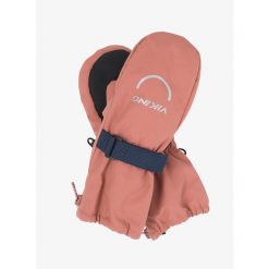 Rękawiczki dziecięce Viking Footwear Alv Winter Mittens. Czerwone rękawiczki dziecięce Viking, bez wzorów. Za 90.99 zł.