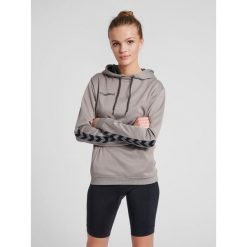 Bluza damska z kapturem Hummel hmlAUTHENTIC Poly. Szare bluzy damskie Hummel, xs, bez wzorów, z kapturem. W wyprzedaży za 180.50 zł.