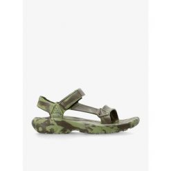 Sandały męskie Teva Hurricane Drift Huemix. Zielone sandały męskie Teva, bez zapięcia. Za 119.99 zł.