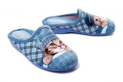 SANITAL FLEX Z25633 azulina, kapcie/klapki damskie. Kapcie damskie Sanital-Flex, bez wzorów, bez obcasa. Za 129.90 zł.