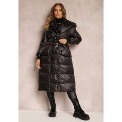 Czarna Kurtka Pikowana Długa Dudlat. Czarne kurtki damskie Renee, na jesień, xl, bez wzorów, bez kaptura. Za 279.99 zł.