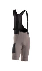Spodenki rowerowe gravel NORTHWAVE Fast Rock bibshort UPF50 beżowy. Brązowe szorty męskie Northwave, l, bez wzorów, z materiału, rockowe. Za 330.00 zł.