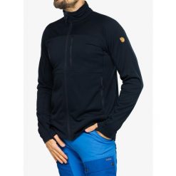 Bluza rozpinana męska Fjallraven Abisko Lite Fleece Jacket. Brązowe bluzy męskie Fjällräven, m, bez wzorów, bez kaptura. Za 475.99 zł.