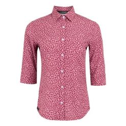 Koszula damska Regatta Kinnis. Fioletowe koszule damskie Regatta, bez wzorów, sportowe, bez kołnierzyka, bez ramiączek. Za 232.00 zł.