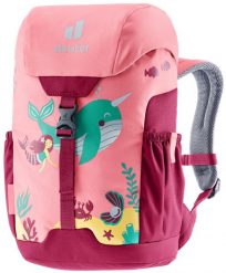 Plecak turystyczny dziecięcy Deuter Schmusebar - blossom/raspberry. Czerwone torby i plecaki dziecięce Deuter, z poliesteru, duże. Za 229.99 zł.