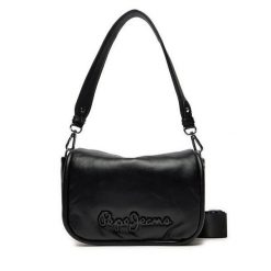 Torebka Pepe Jeans. Czarne torebki do ręki damskie Pepe Jeans, bez wzorów, z jeansu, klasyczne, bez dodatków. Za 209.99 zł.