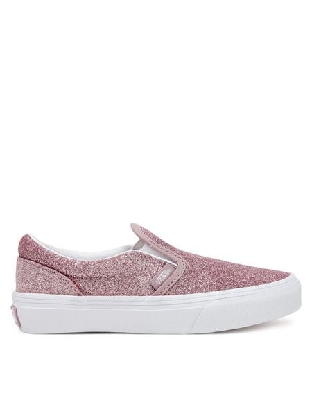 Vans Tenisówki Classic Slip-On VN000CYTFSL1 Różowy. Czerwone buty sportowe dziewczęce Vans, bez wzorów, z materiału, bez zapięcia. Za 189.99 zł.