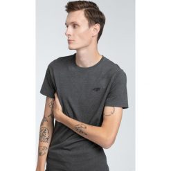 T-shirt męski TSM023 - ciemny szary melanż. T-shirty męskie marki Giacomo Conti. W wyprzedaży za 49.99 zł.