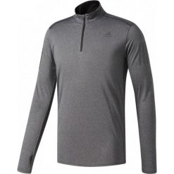 Adidas Koszulka biegowa Response 1/2 Zip Long Sleeve Tee szara r. S. Bluzki z długim rękawem męskie marki Adidas. Za 166.40 zł.