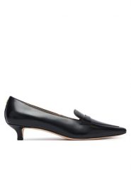 LAUREN RALPH LAUREN Czółenka Frncsa Lf Pp Pm Cto 802P16894002 Czarny. Czarne czółenka damskie Lauren Ralph Lauren, bez wzorów, ze skóry, bez obcasa, bez zapięcia. Za 859.99 zł.