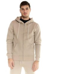 Męska bluza Leone z kapturem i zamkiem błyskawicznym Urban. Czarne bluzy sportowe męskie LEONE 1947 APPAREL, l, bez wzorów, z bawełny, z kapturem, na fitness i siłownię. Za 126.26 zł.