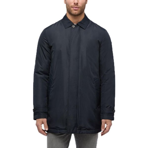 Kurtka GEOX M AVERY Niebieski. Niebieskie kurtki męskie Geox, m, bez wzorów, z tkaniny, bez kaptura. Za 507.99 zł.