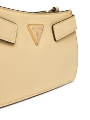 Guess Torebka Serenova Mini HWZG80 91720 Żółty. Żółte listonoszki damskie Guess, z aplikacjami, ze skóry, bez dodatków. Za 549.99 zł.