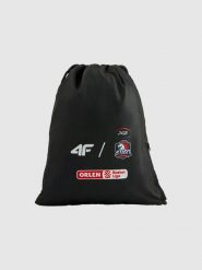 4F Plecak-worek 4F x Start Lublin 2025/26 - czarny Uniwersalny. Czarne plecaki damskie 4f, bez wzorów, sportowe. Za 99.99 zł.