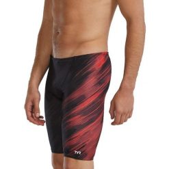 Spodenki treningowe do kolan TYR Cycloid 610 - jammery. Czarne kąpielówki męskie TYR, m, bez wzorów, do pływania. Za 219.00 zł.
