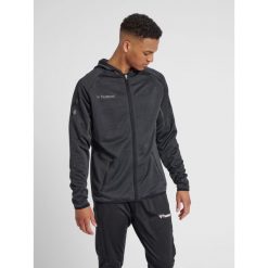 Bluza Hummel Zip hmlAUTHENTIC Pro. Brązowe bluzy męskie Hummel, l, bez wzorów, z kapturem, na fitness i siłownię. W wyprzedaży za 243.65 zł.