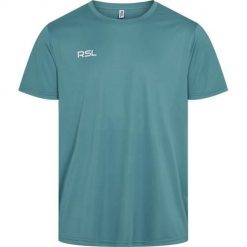 Koszulka treningowa męska RSL Volga. Niebieskie koszulki sportowe męskie RSL, m, bez wzorów, bez kołnierzyka, bez ramiączek. Za 176.00 zł.
