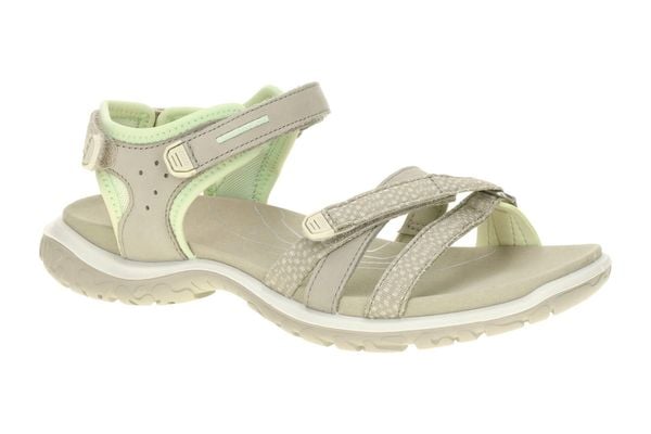 Sandały damskie Ecco Offroad Roam. Brązowe sandały damskie ecco, bez wzorów, z materiału, bez obcasa, bez zapięcia. Za 539.95 zł.