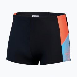 Bokserki pływackie męskie Speedo Dive Aquashort. Czarne kąpielówki męskie Speedo, m, bez wzorów, do pływania. Za 99.99 zł.