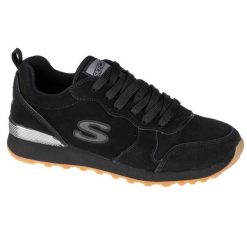 Buty do chodzenia damskie, Skechers OG 85-Suede Eaze. Czarne obuwie sportowe damskie Skechers, bez wzorów, z materiału, trekkingowe. Za 239.99 zł.