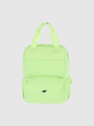4F Plecak miejski (21 L) z kieszenią na laptop - zielony Uniwersalny. Zielone plecaki damskie 4f, bez wzorów, z materiału, eleganckie. W wyprzedaży za 99.99 zł.