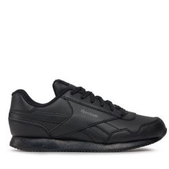 Sneakersy Reebok. Czarne trampki i tenisówki chłopięce Reebok, bez wzorów, bez zapięcia. Za 139.99 zł.