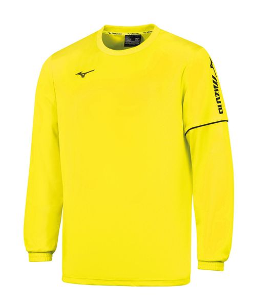 Bluza z okrągłym dekoltem Mizuno Team Sendai. Żółte bluzy męskie Mizuno, l, bez wzorów, z materiału, bez kaptura, na fitness i siłownię. Za 153.00 zł.