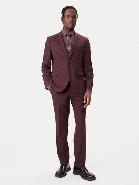 HUGO Garnitur Arti-Hesten253X 50544524 Brązowy Extra Slim Fit. Brązowe garnitury męskie Hugo, bez wzorów, z syntetyku. Za 1,342.99 zł.