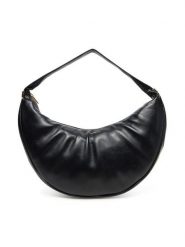 Calvin Klein Torebka Pinched Soft Crescent Lg LV04F3009G Czarny. Czarne torebki do ręki damskie Calvin Klein, bez wzorów, ze skóry, bez dodatków. Za 339.99 zł.