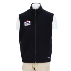 Second life - Patagonia kurtka polarowa męska Synchilla Retro - Jak nowy. Czarne kurtki sportowe męskie Patagonia, l, bez wzorów, z materiału, trekkingowe. Za 255.56 zł.