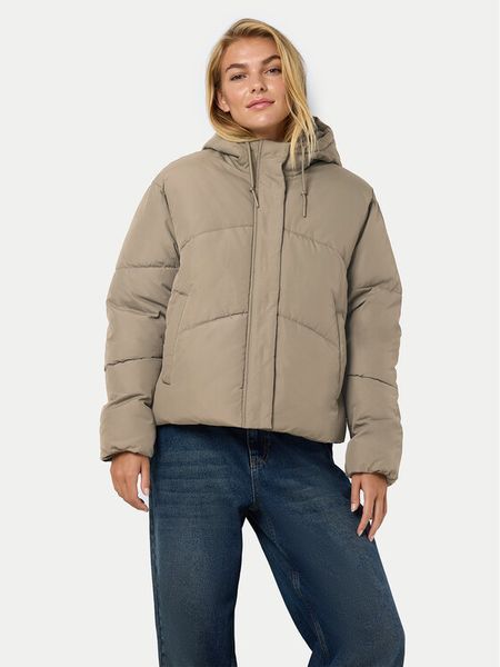 Noisy May Kurtka zimowa Tenna 27030499 Beżowy Regular Fit. Brązowe kurtki damskie Noisy may, na zimę, m, bez wzorów, z syntetyku, bez kaptura. Za 269.99 zł.