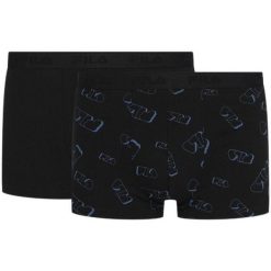 Fila bokserki 2-pack czarne, rozmiar L. Czarne bokserki męskie Fila, l, bez wzorów. Za 158.99 zł.