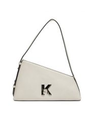 Karl Lagerfeld Jeans Torebka B1W30181 Biały. Białe torebki do ręki damskie Karl Lagerfeld Jeans, bez wzorów, z jeansu, bez dodatków. Za 839.99 zł.