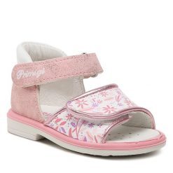 Sandały Primigi. Czerwone sandały dziewczęce Primigi, bez zapięcia. Za 159.99 zł.