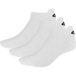 Skarpetki treningowe damskie (3 pary) SOD253 - biały+biały+biały. Skarpety damskie marki 4f. Za 29.99 zł.