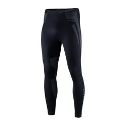 Legginsy termoaktywne Męskie Brubeck DRY. Niebieskie legginsy sportowe męskie Brubeck, m, bez wzorów, z elastanu, do biegania. Za 129.99 zł.
