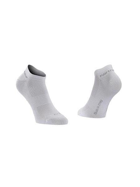 Skarpety rowerowe NORTHWAVE GHOST 2 - biały. Białe skarpety męskie Northwave, bez wzorów. Za 55.00 zł.