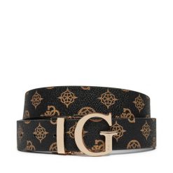 Pasek Damski Guess. Brązowe paski damskie Guess, z aplikacjami. Za 189.99 zł.