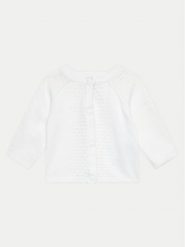 Coccodrillo Kardigan WC4172202EBG Écru Regular Fit. Swetry dla dziewczynek COCCODRILLO, bez wzorów, z bawełny, bez kołnierzyka, bez ramiączek, bez kaptura. Za 69.99 zł.